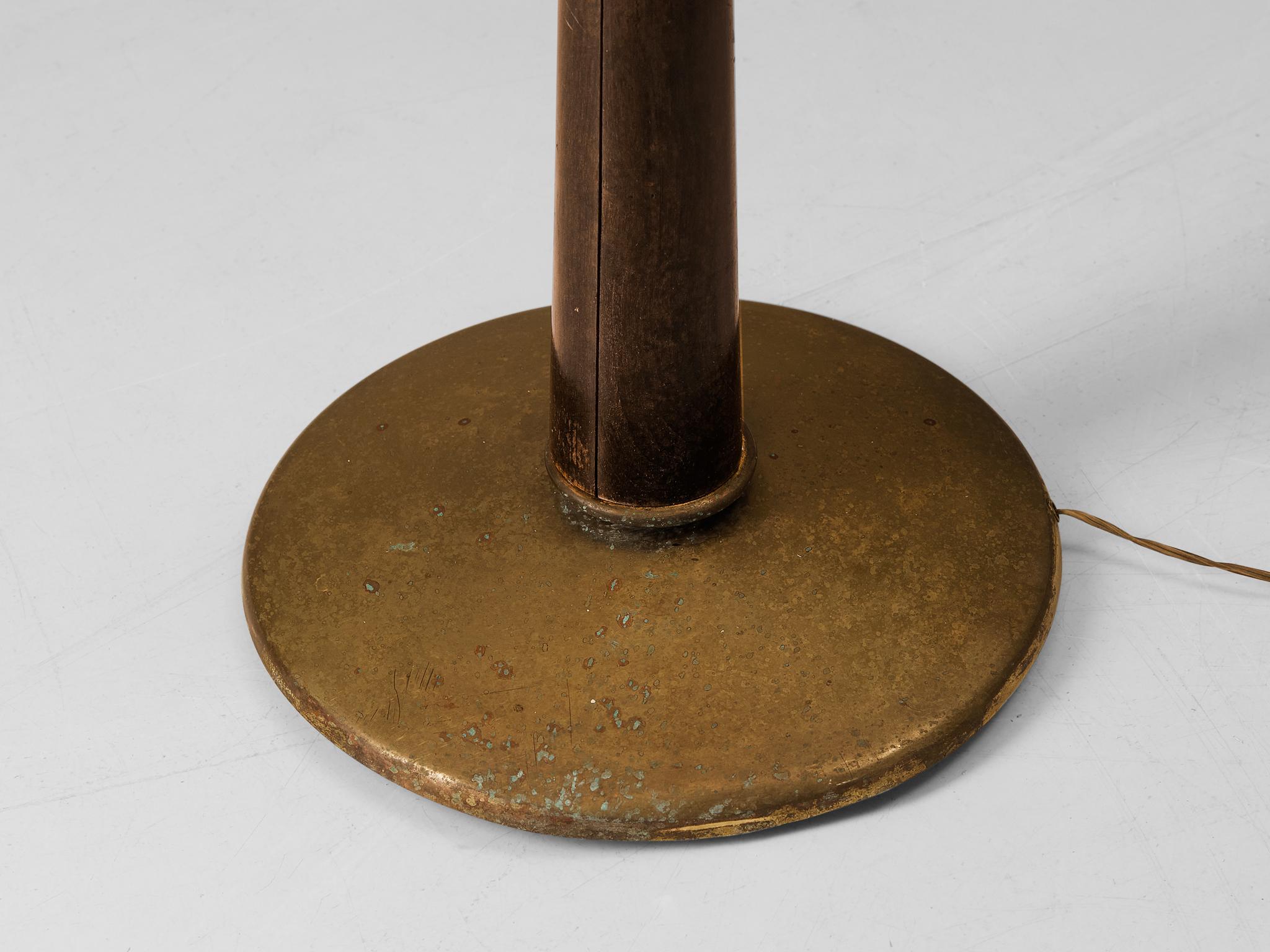 Rare Osvaldo Borsani Floor Lamp for ABV in Brass 2