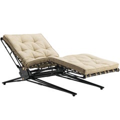 Rare Osvaldo Borsani for Tecno Articulated Chaise Longue