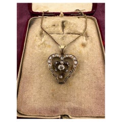 Antique Rare Ottoman Pendant Without Chain - 3.80g 14k Gold with 0.80ct Diamonds