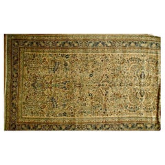 Rare Oversize Antique Persian Mashad Rug, c. 1920s
