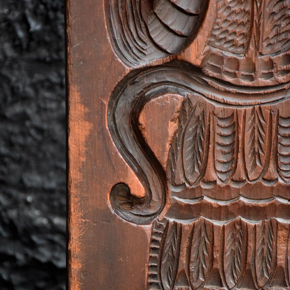 Victorian Rare Oversized 19th Century Gingerbread Mould