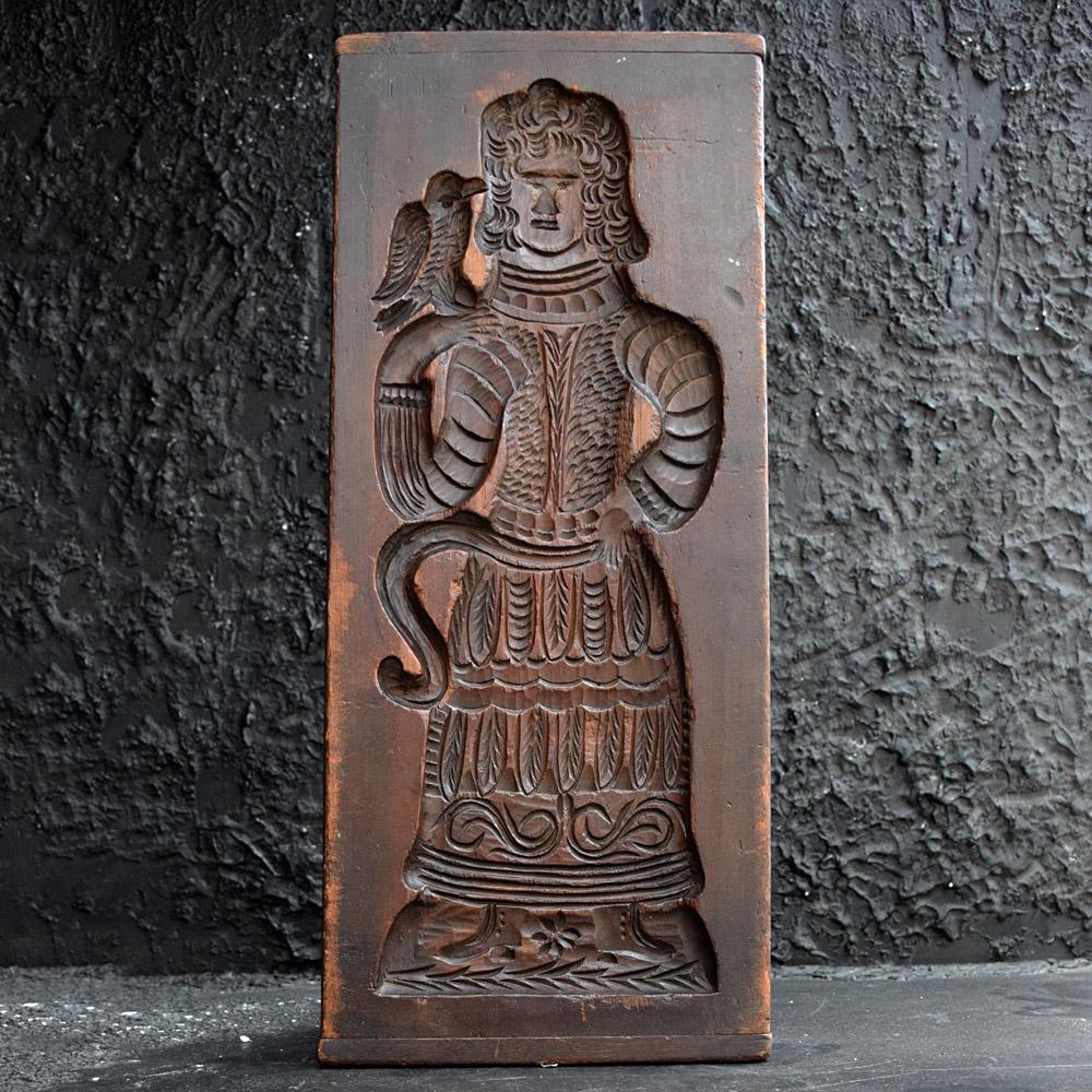 Late 19th Century Rare Oversized 19th Century Gingerbread Mould