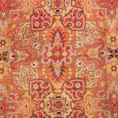 Rare Oversized Art Deco English Continental Vintage Rug. Size: 15' 9" x 27' 4"