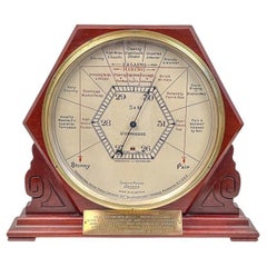 Rare Oversized Stormoguide Barometer by Short & Mason