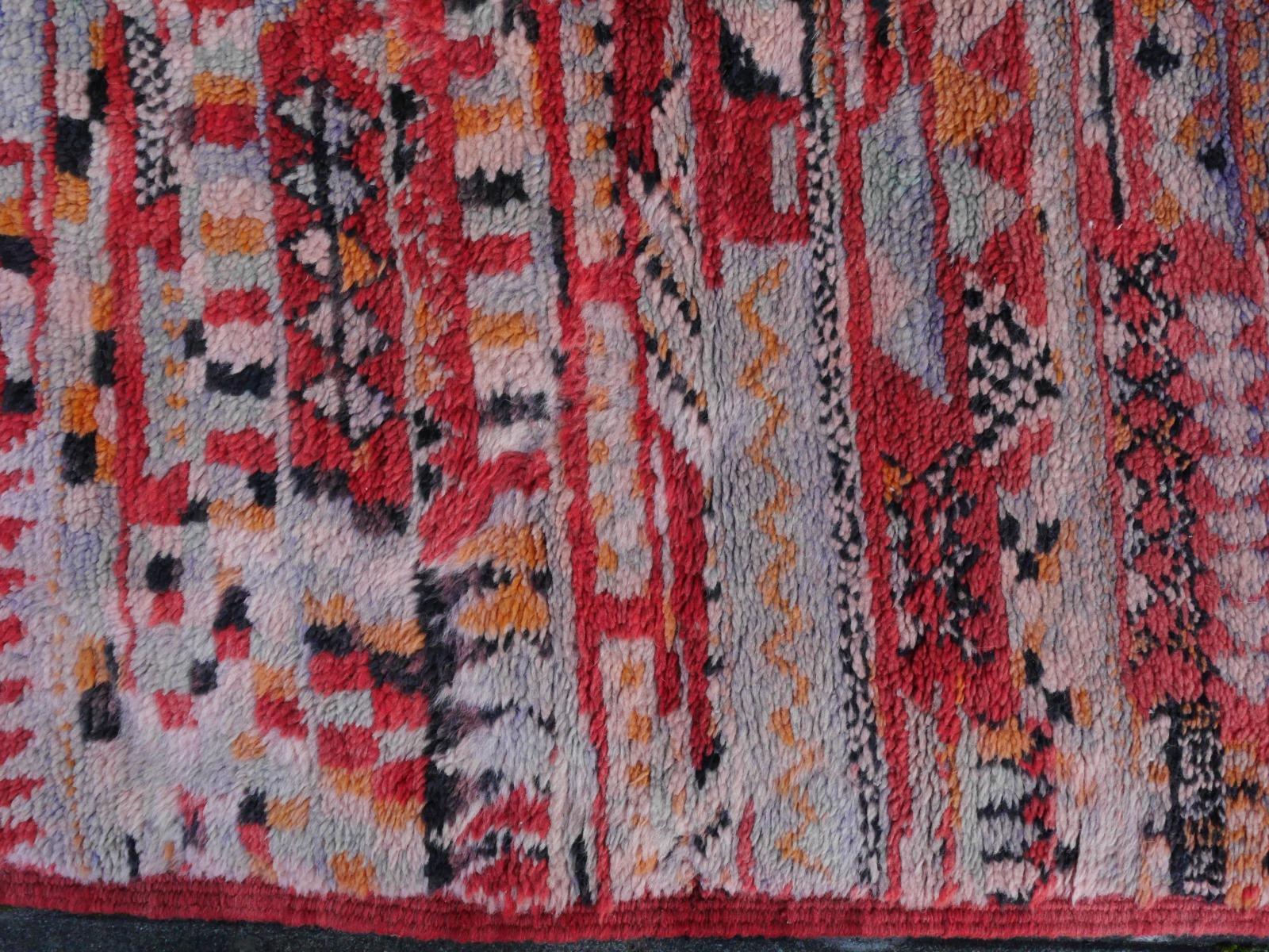Rare Oversized Vintage North African Moroccan Berber Rug 4