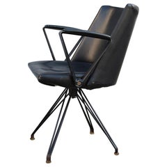 Rare P99 Tecno Chair Osvaldo Borsani Italian Design Minimalist Razionalist, 1957