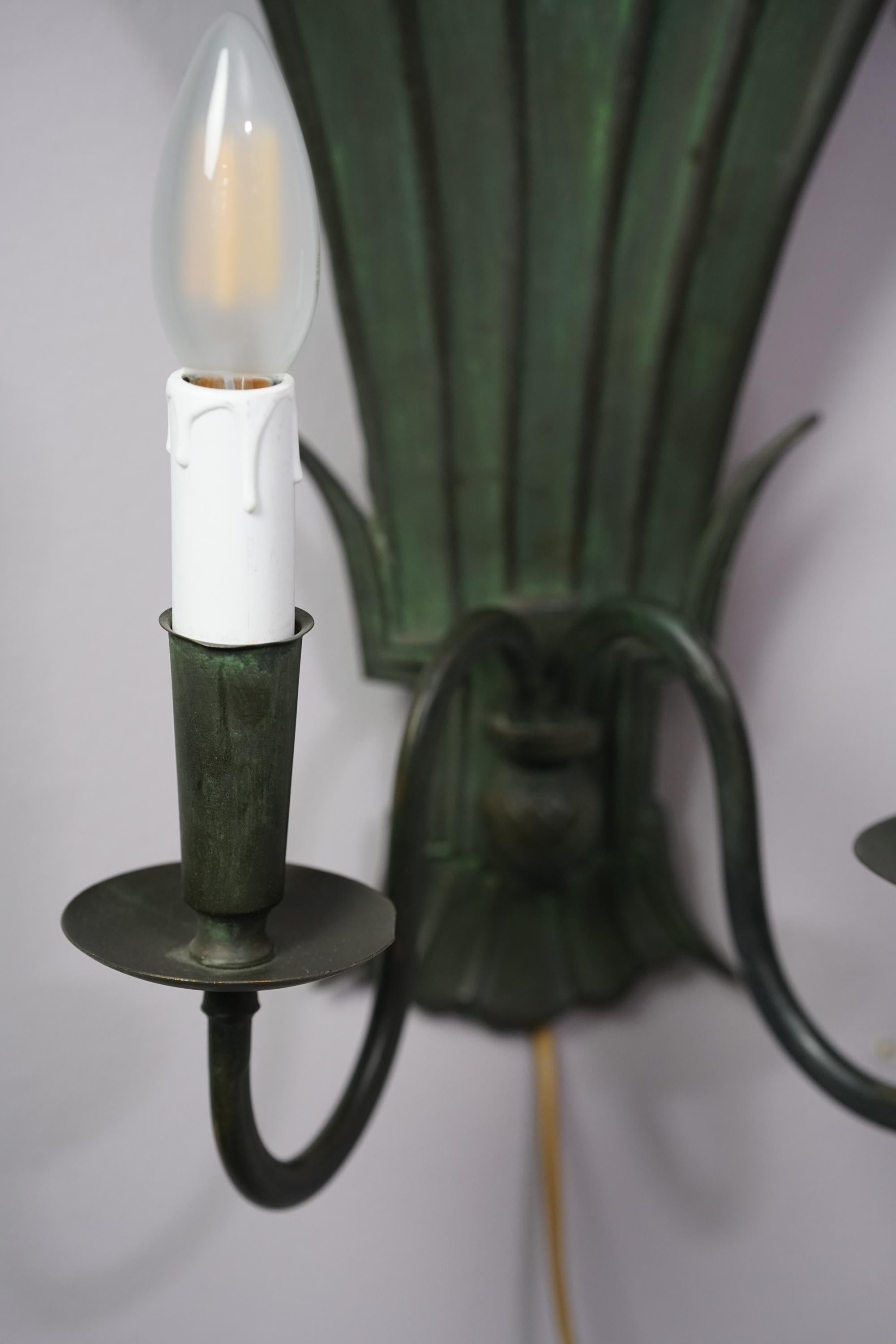 Finnish Rare Paavo Tynell Art Deco Wall Sconce Model 7004 for Taito Oy, 1920s/1930s For Sale
