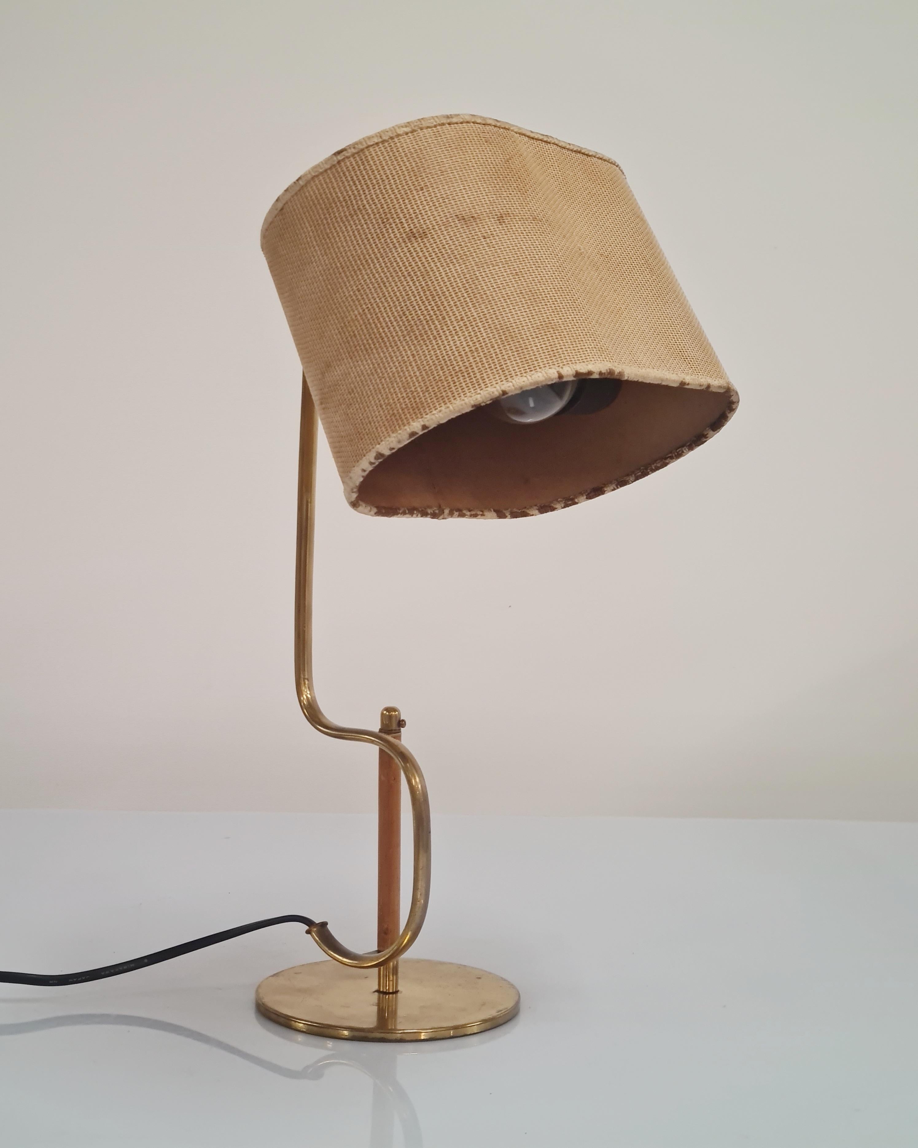 Rare lampe de bureau « S » de Paavo Tynell, modèle 9202, Taito, années 1940 en vente 4