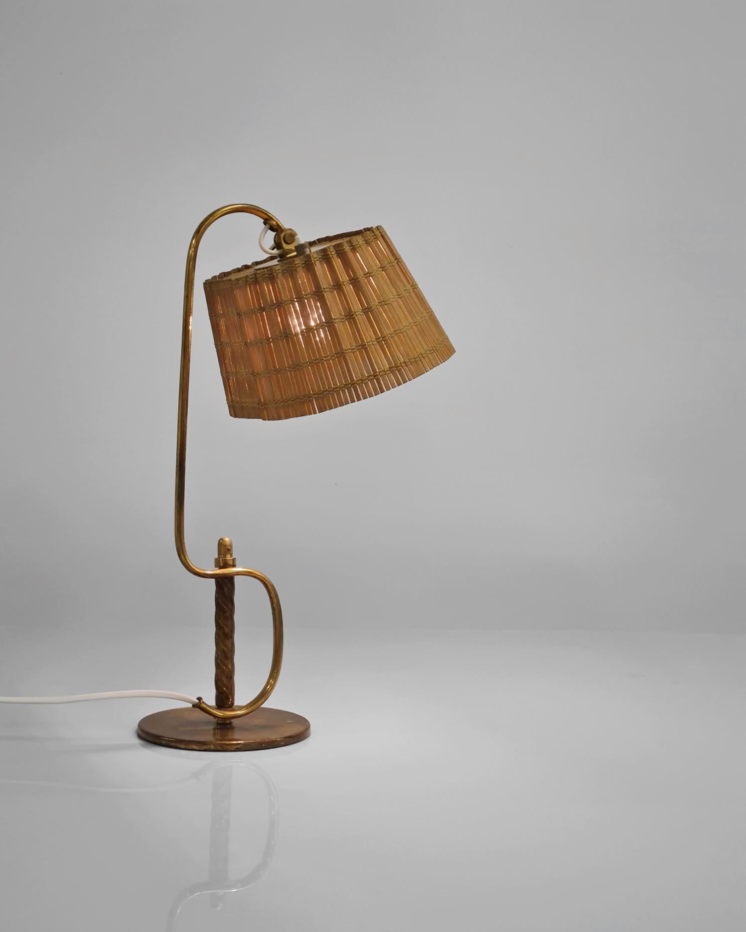 Scandinave moderne Rare lampe de bureau « S » de Paavo Tynell, modèle 9202, Taito, années 1940 en vente