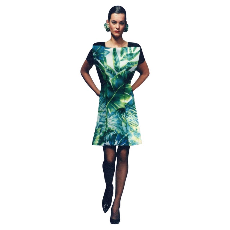 green rabanne dress Rabanne Size 36 blk/wh/green Dress main image 1