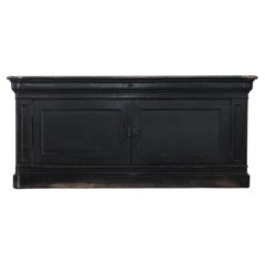 Rare Painted Haberdashery Cabinet From France, Circa 1880