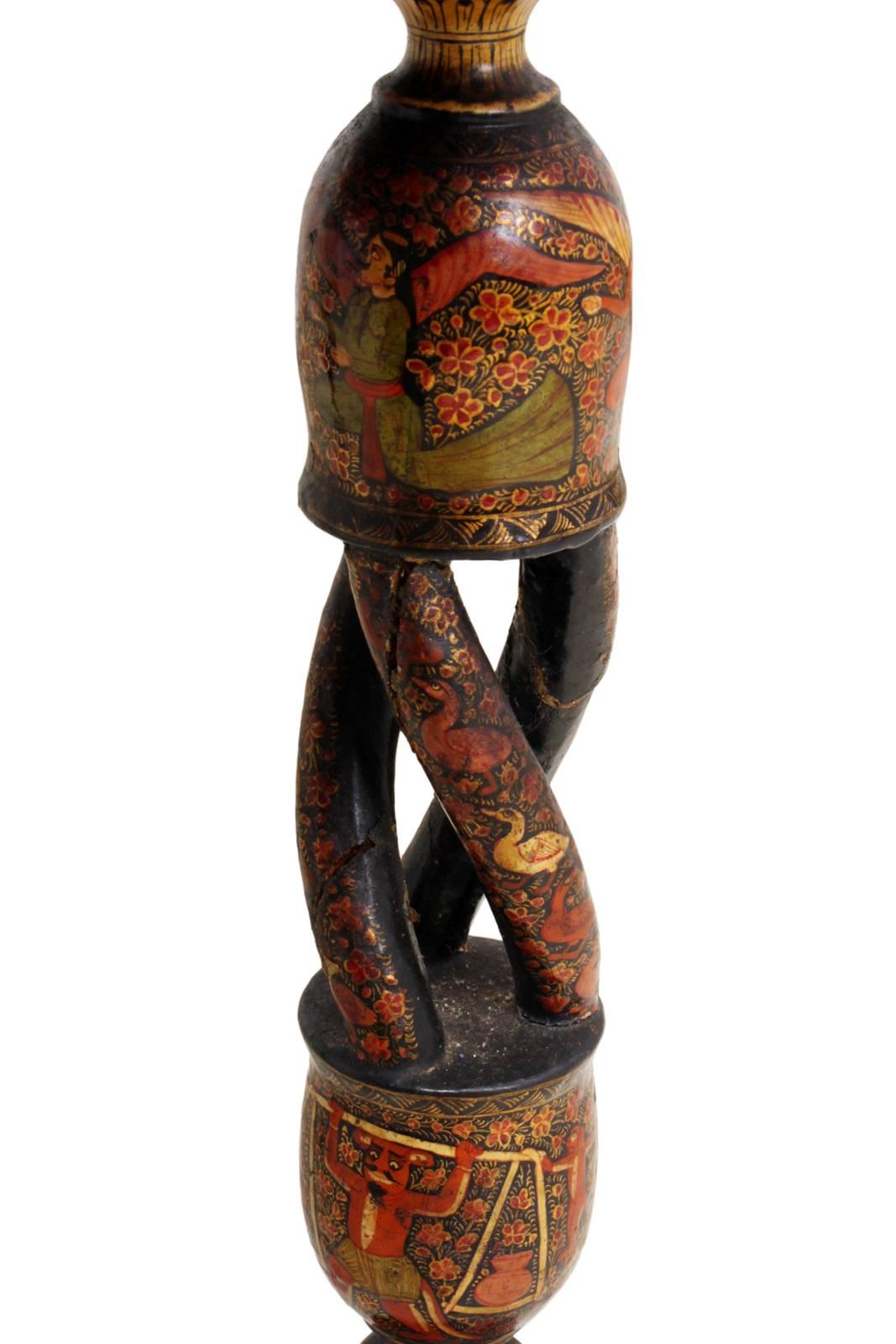 Rare Painted Side Table from Burma, circa 1900 5