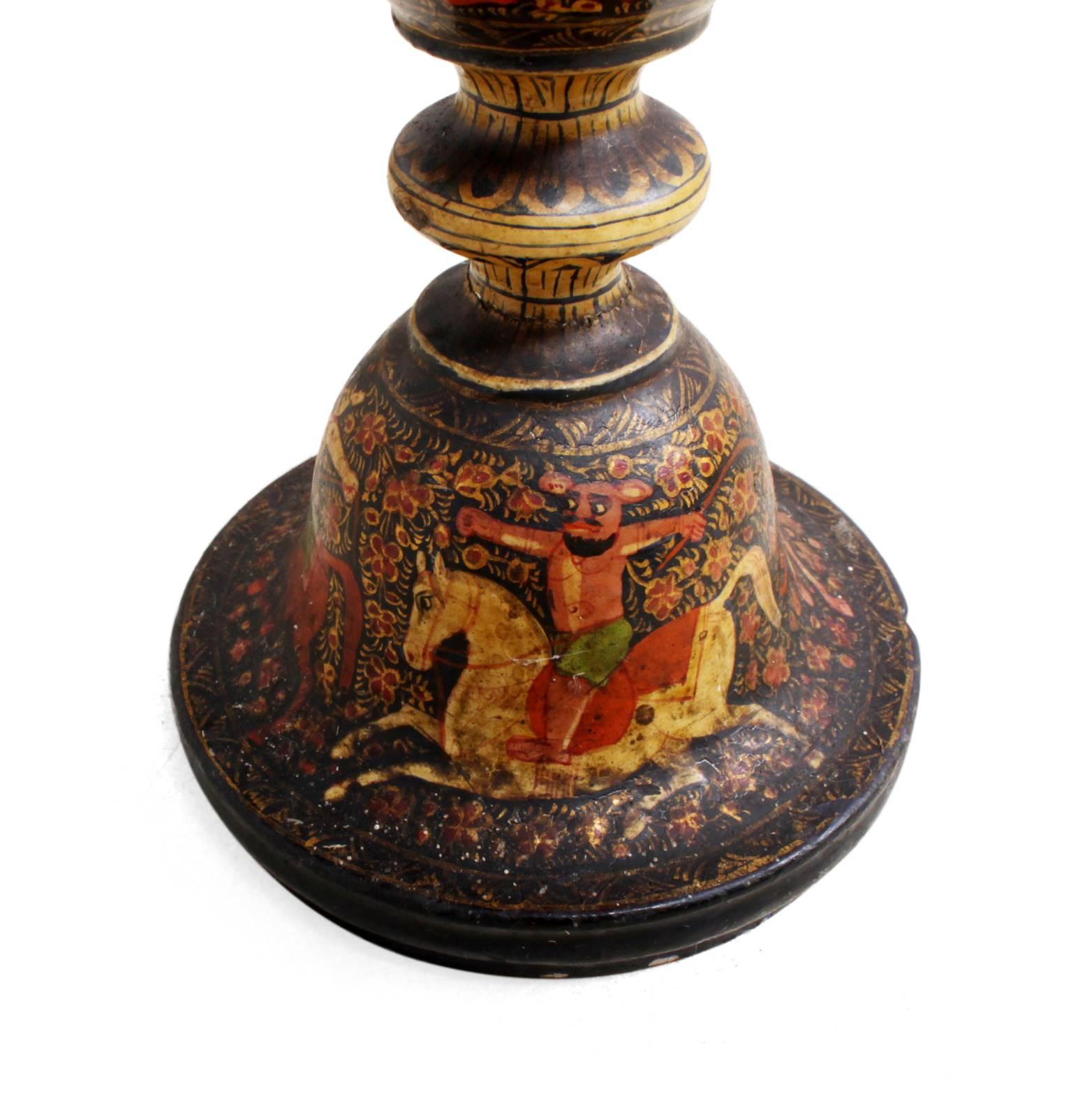 Rare Painted Side Table from Burma, circa 1900 4