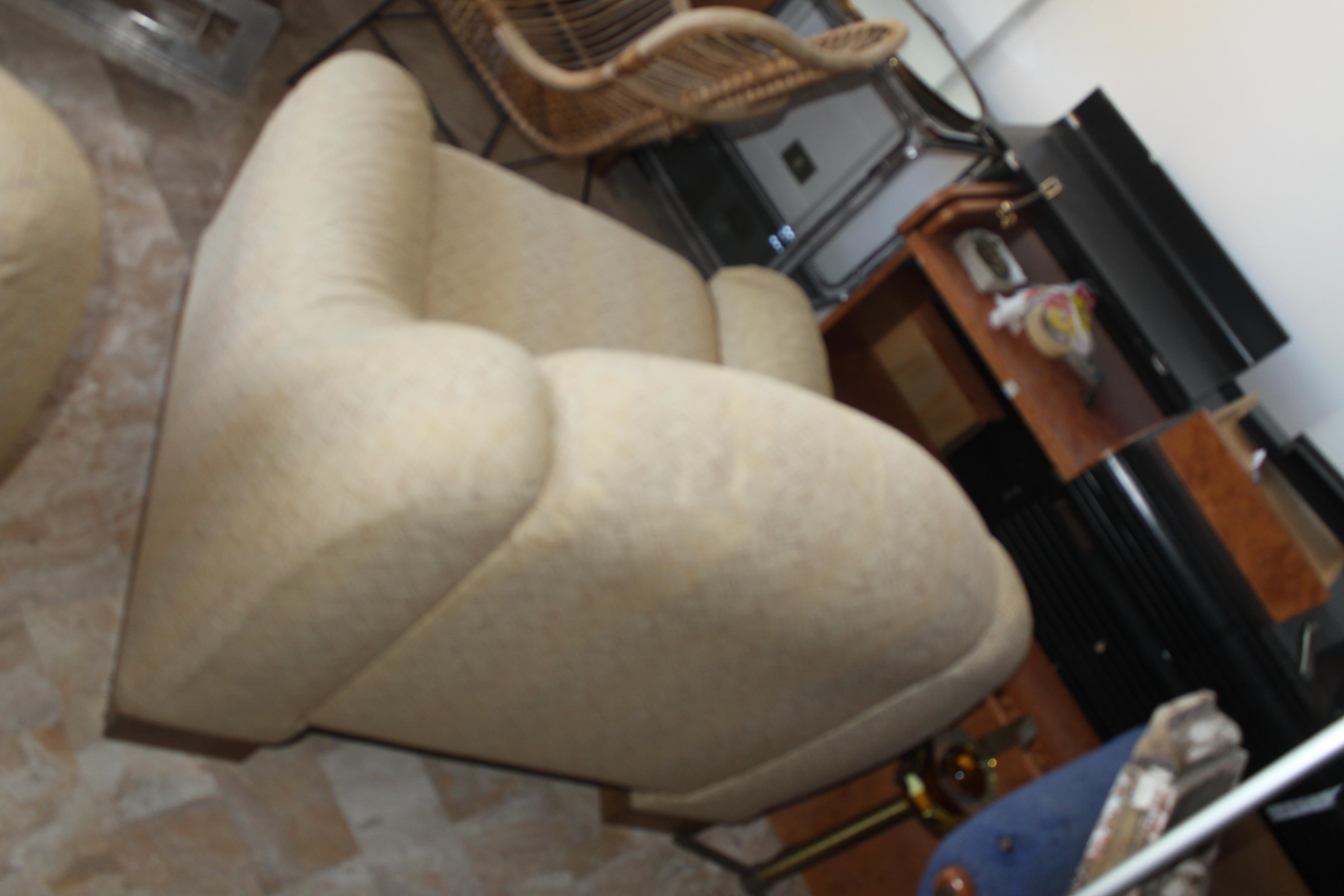 rare pair armchairs 1930 italian futurist with original and perfect  upholstery For Sale 2