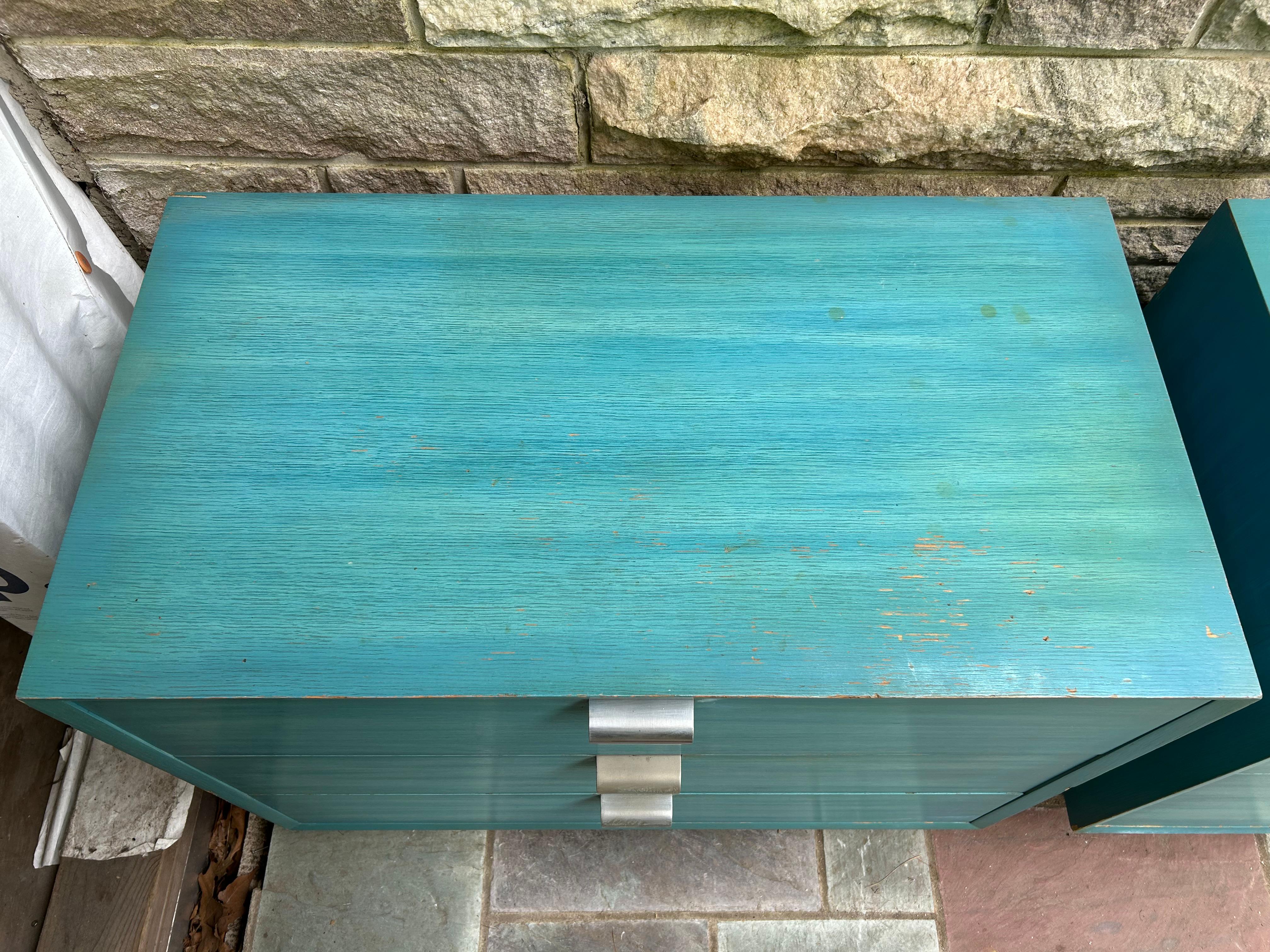 Mid-20th Century Rare Pair George Nelson Herman Miller Bachelors Chest Mid-Century For Sale