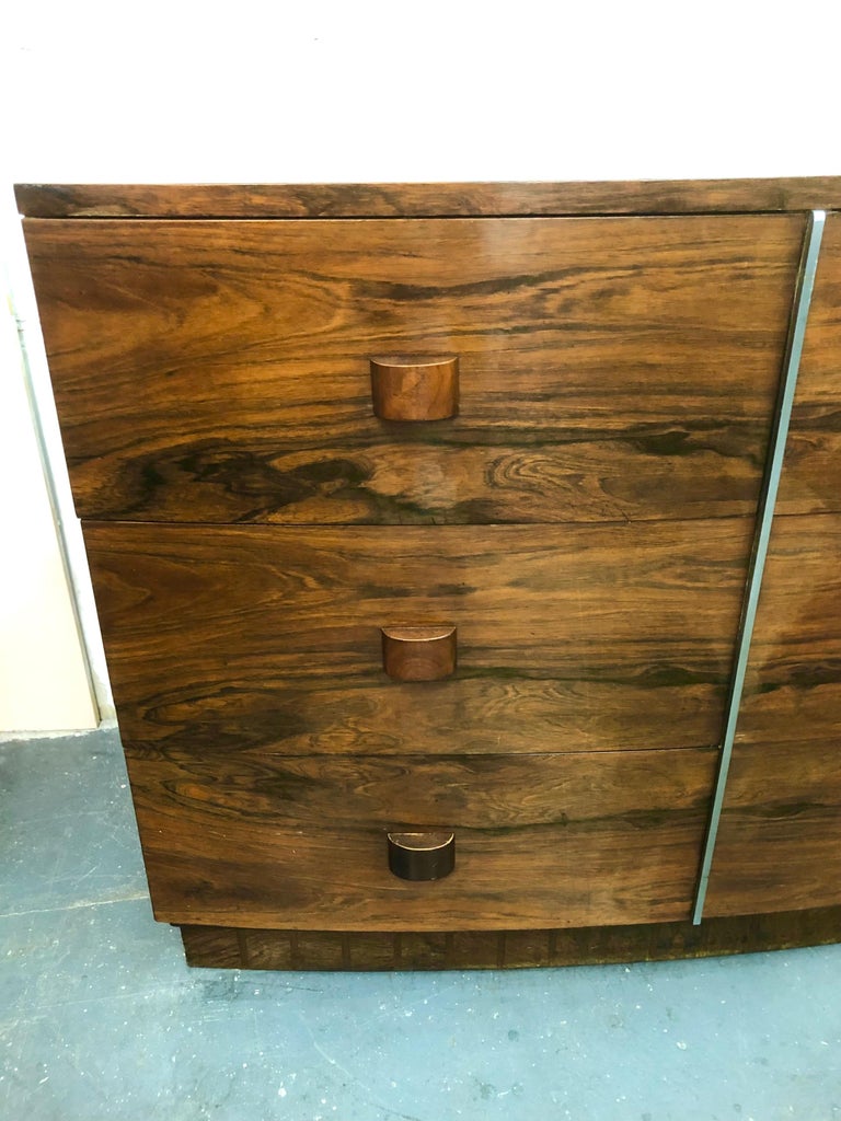 Mahogany Rare Pair Gilbert Rohde #3770 Six-Drawer Dressers For Sale