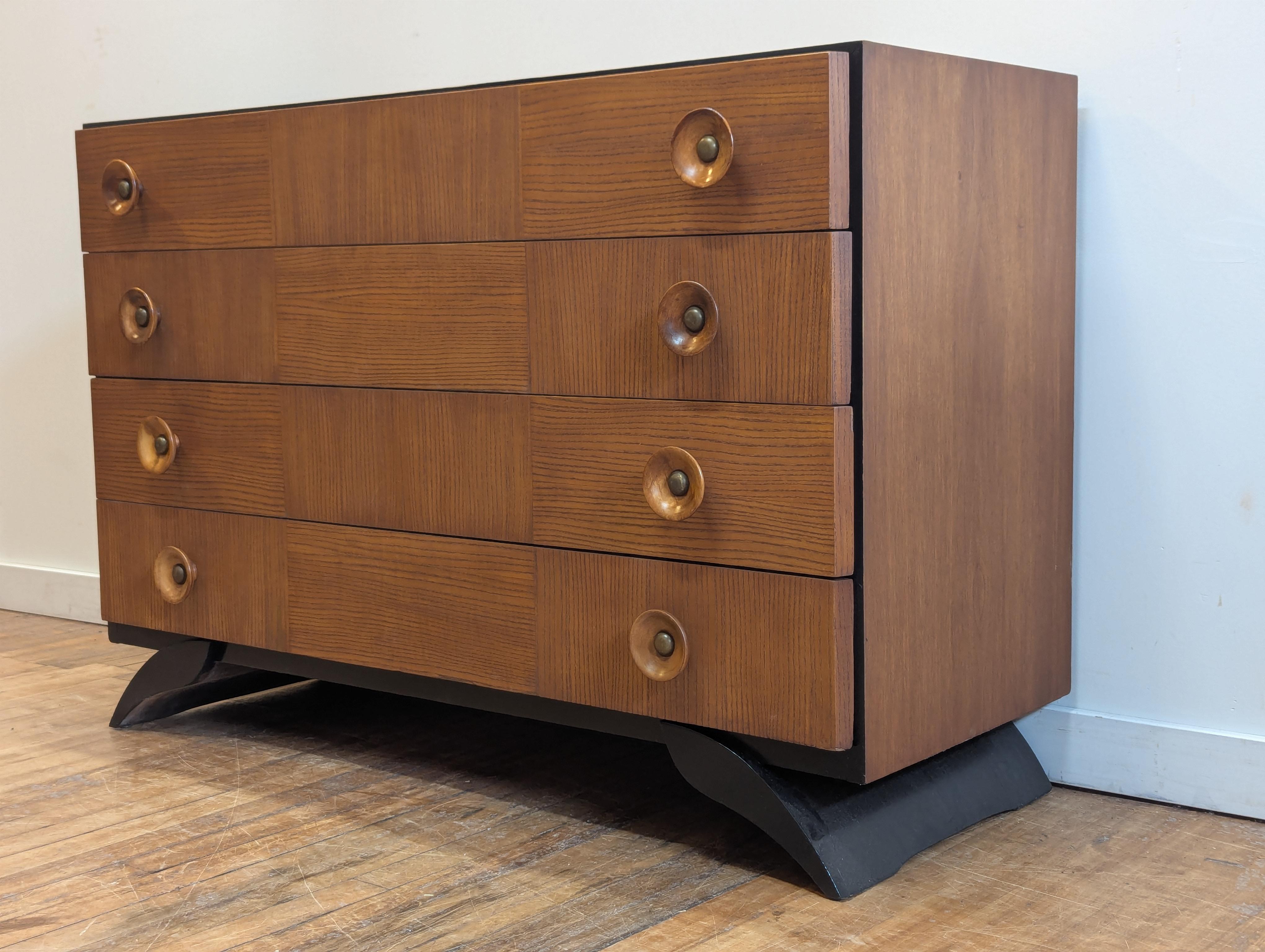 Rare paire de commodes Gilbert Rohde pour Herman Miller en vente 2