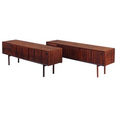 Rara Pareja Haug Snekkeri Bruksbo Armarios Credenzas en Palisandro Completo Bookmatched