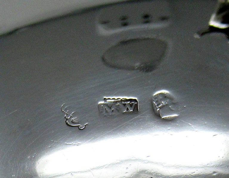 Rare Pair Irish Dublin Silver Sauce Gravy Boats Circa 1760