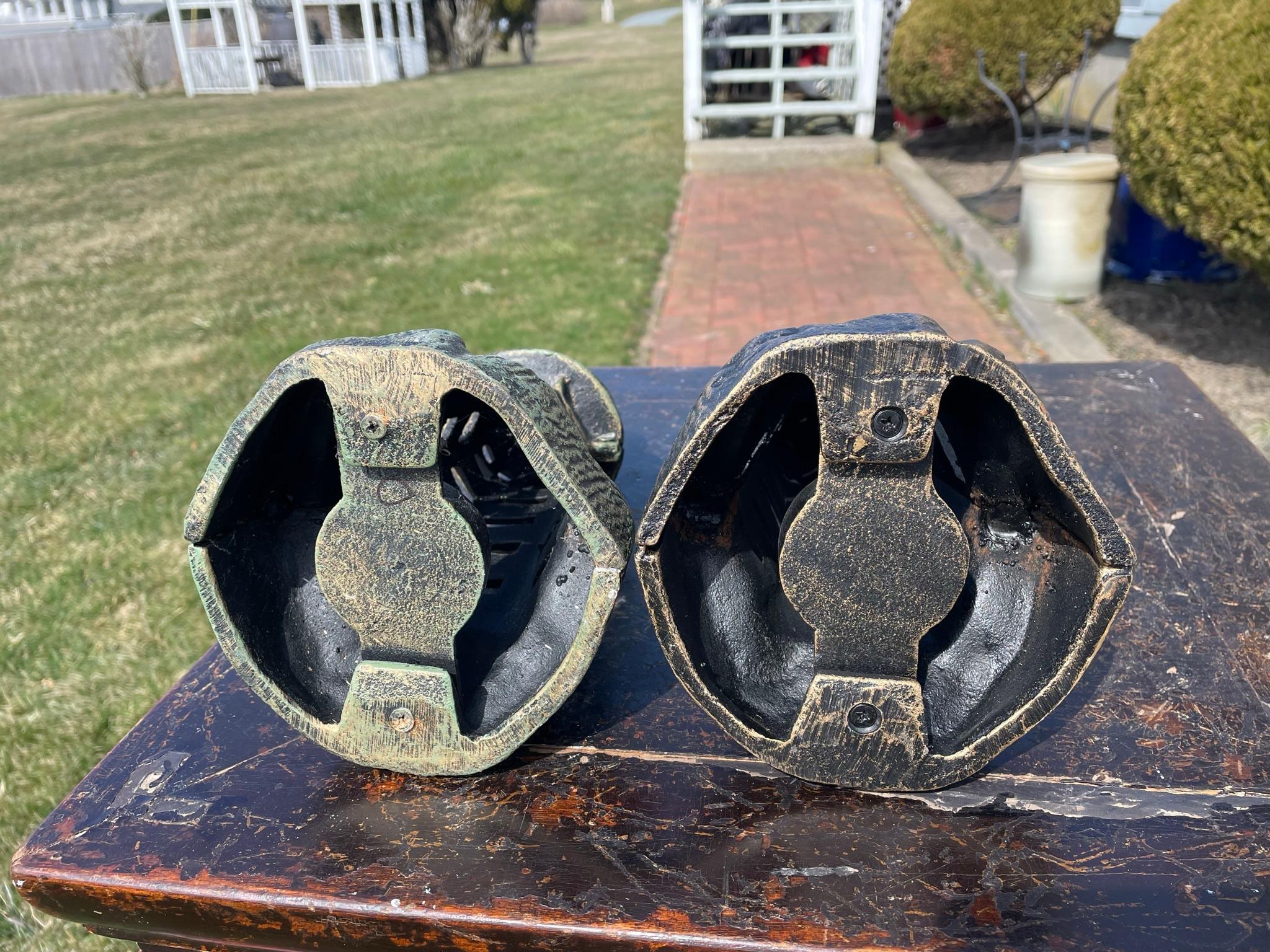 A Pair Of Nautical Light House Lighting Lanterns For Sale 10