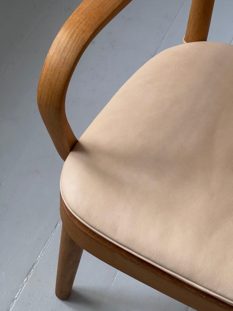 Raro par de sillones modernos daneses de los años 30 de Magnus Stephensen para Fritz Hansen en venta 10