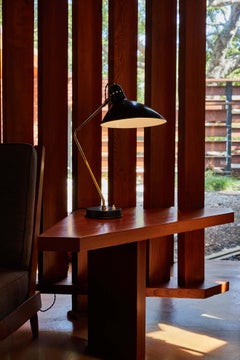 Rare Pair of 1950s Jean Boris Lacroix Table Lamps
