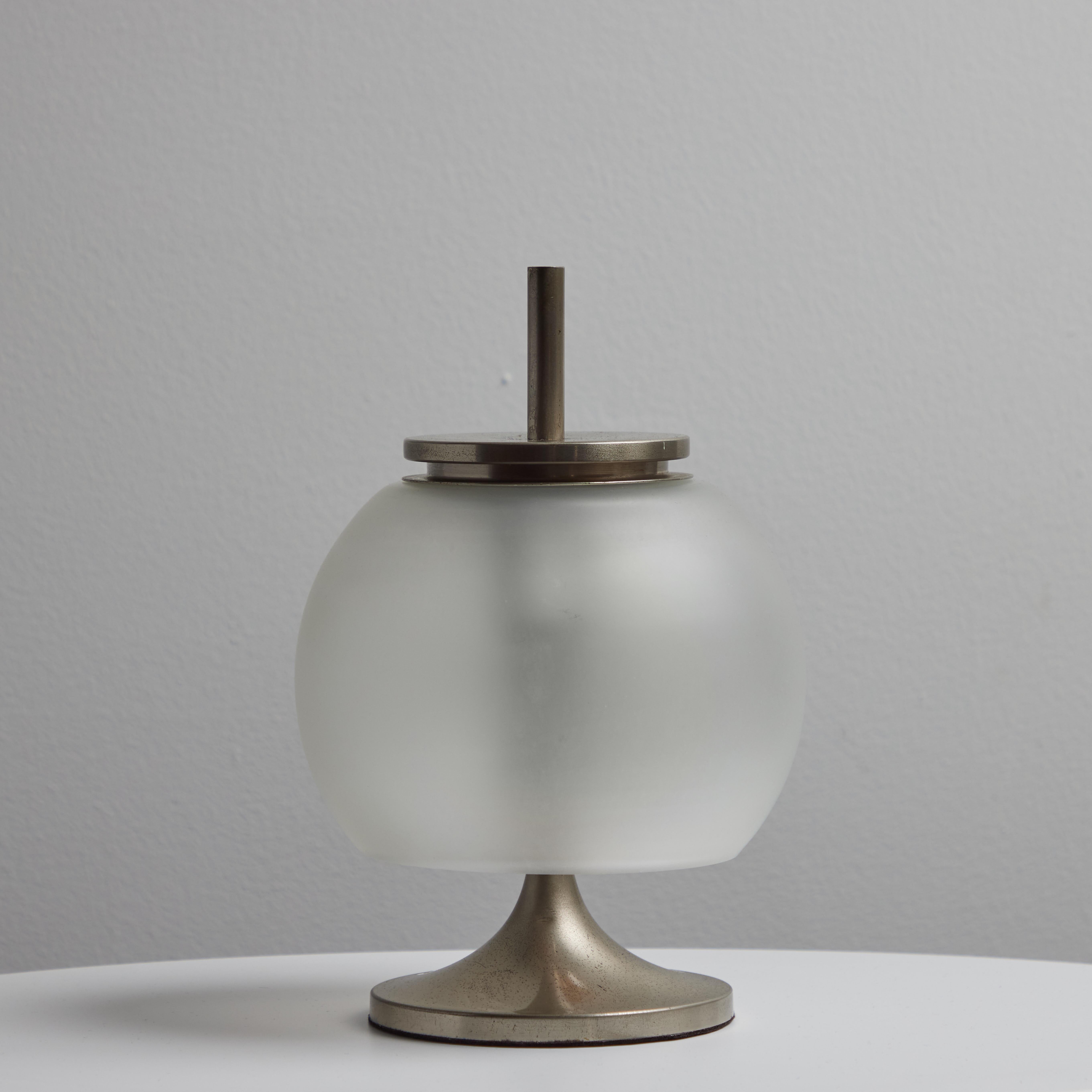 Italian Rare Pair of 1960s Emma Gismondi 'Chi' Table Lamps for Artemide For Sale