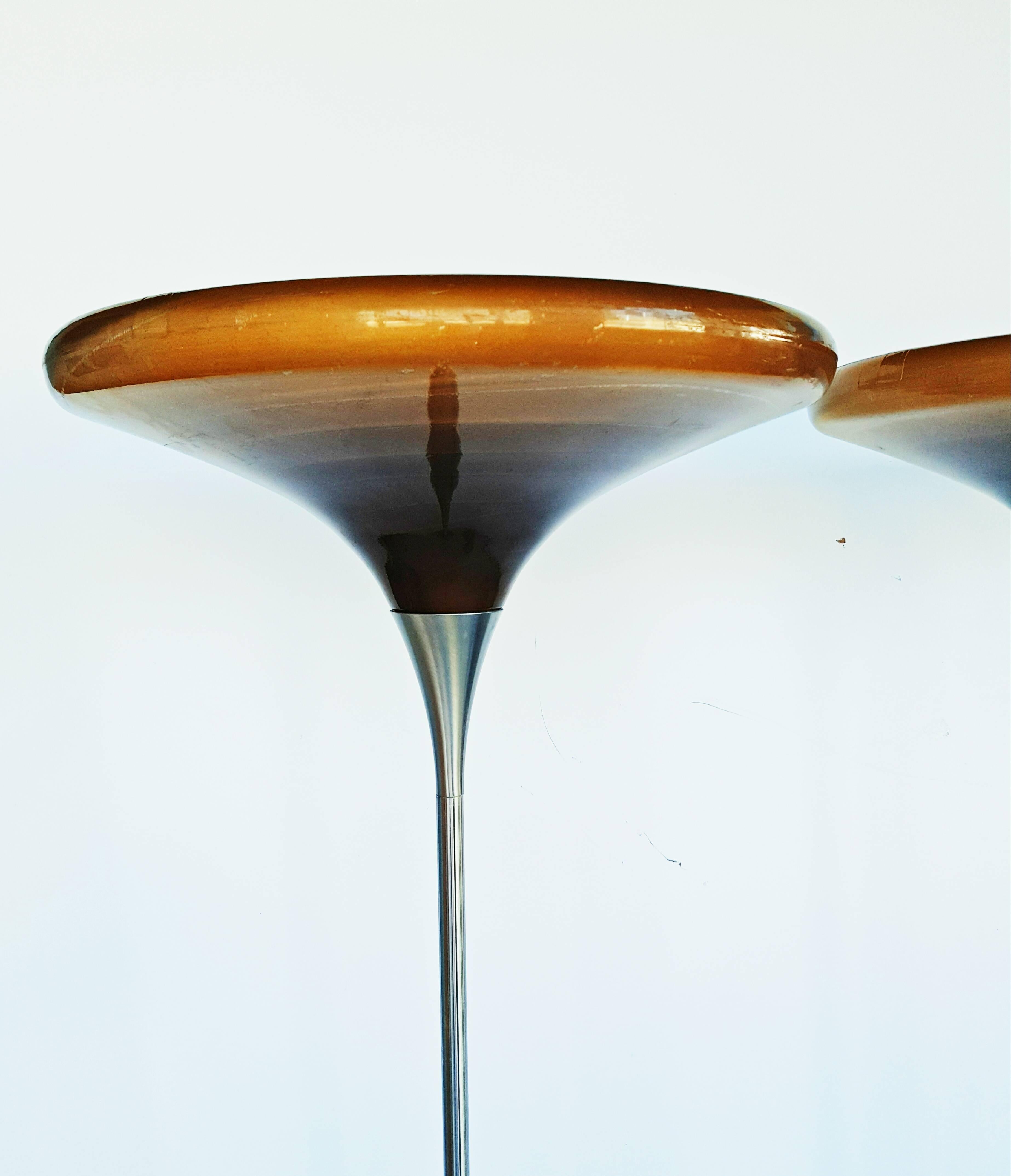 20th Century Rare Pair of 1970s Peters Design Floor Lamp