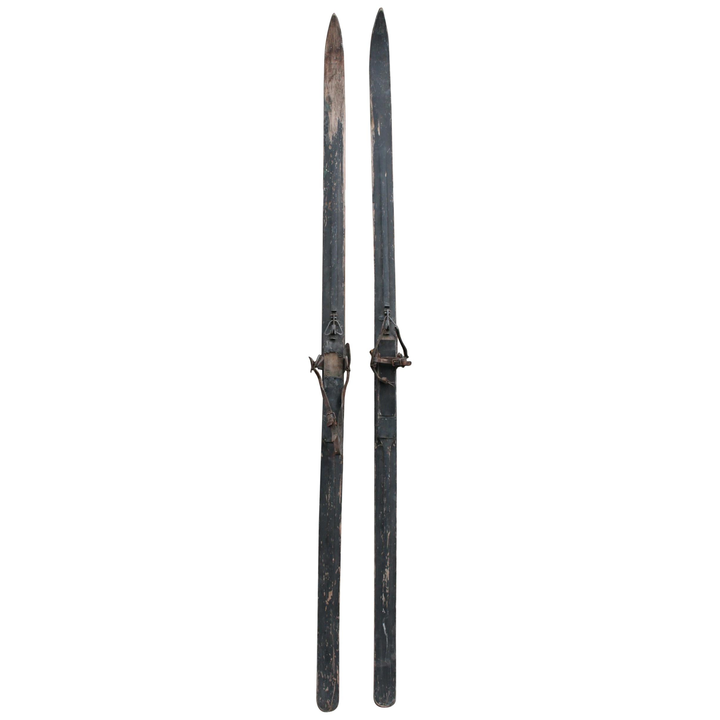 Antique Cross Country Skis For Sale on 1stDibs