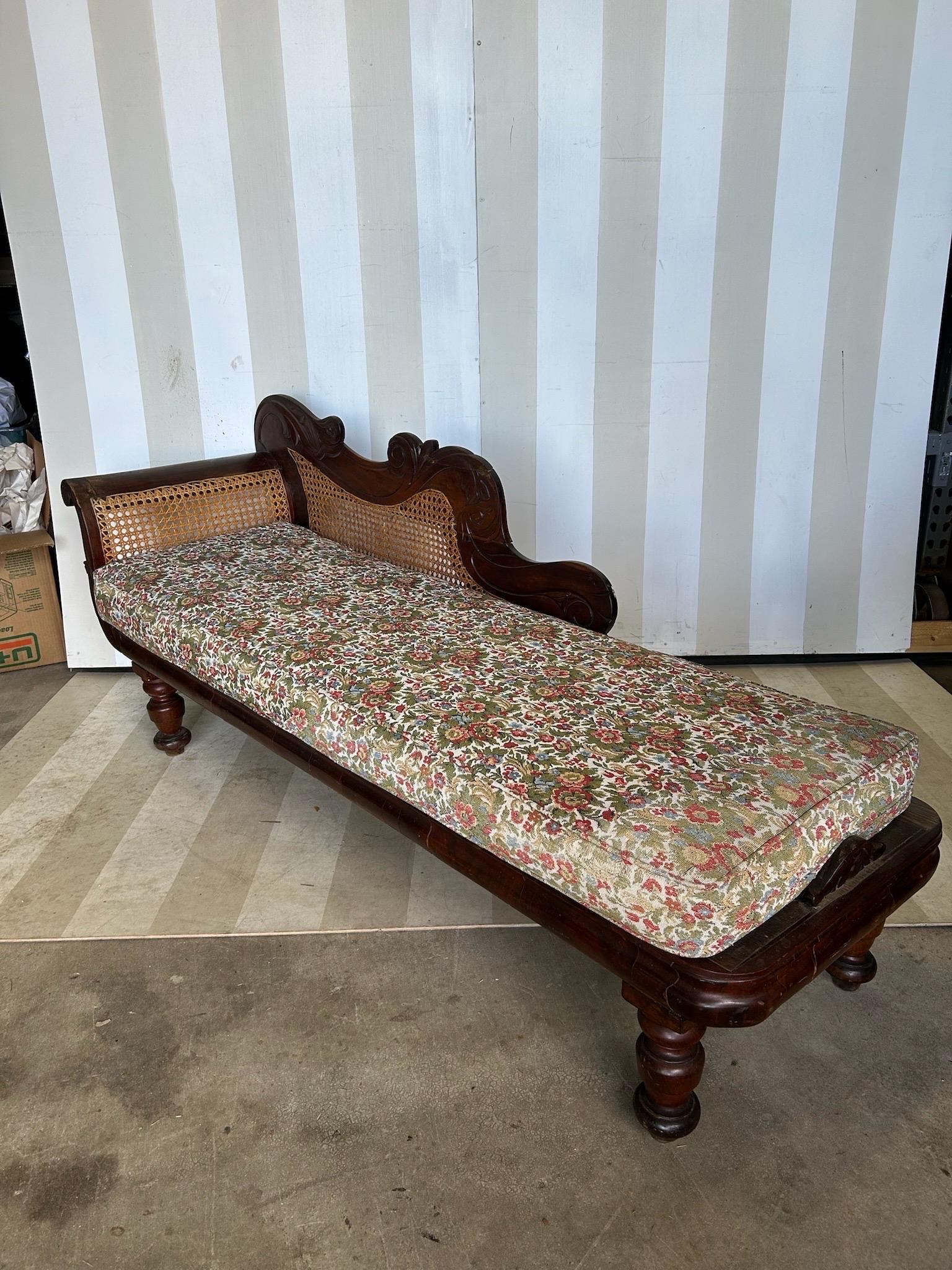 Rare pair of 19th Century West Indies Recamiers, Likely Barbados or Jamaica For Sale 2