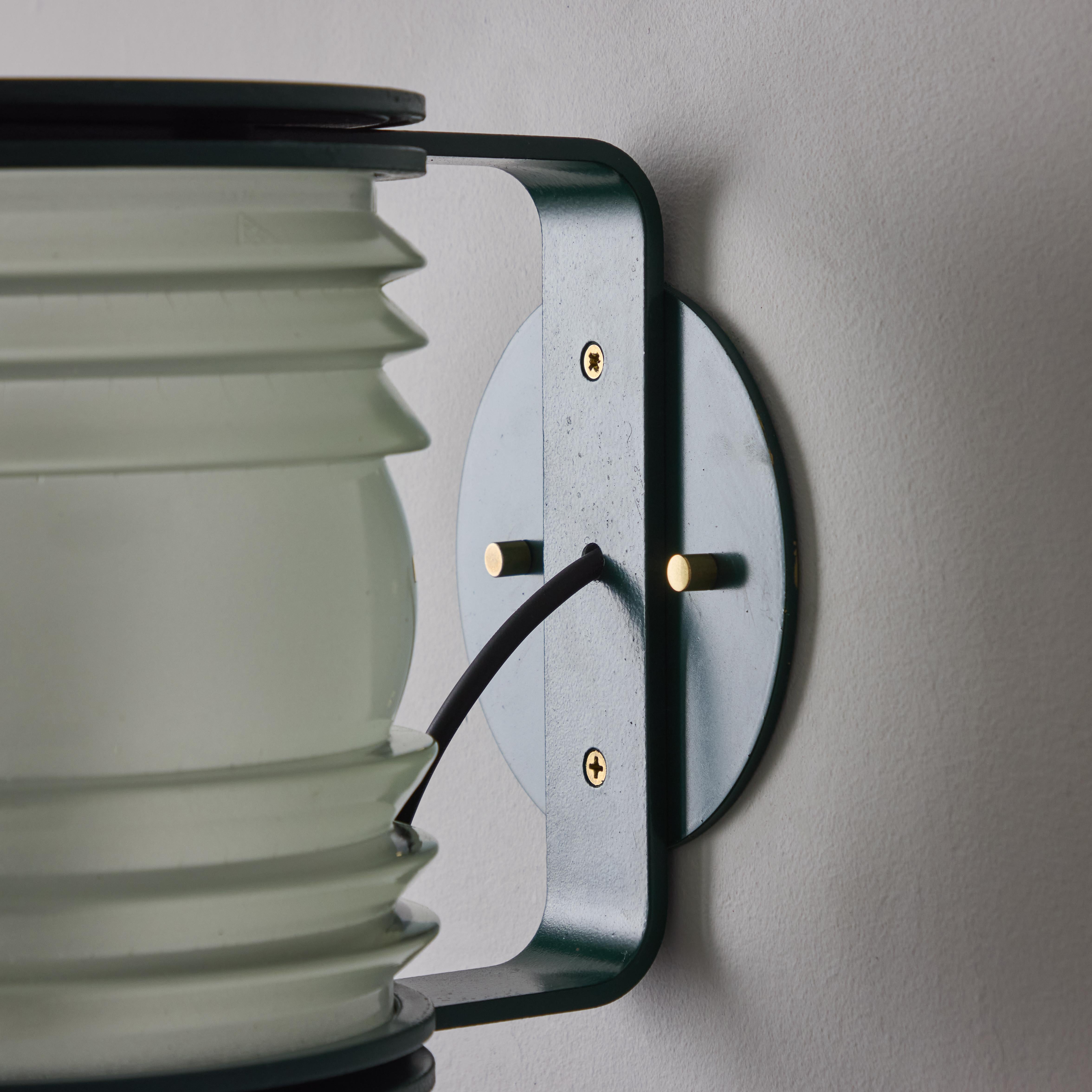 Rare Pair of 1st Edition Model 1139 Fresnel Sconces by Joe Colombo for Oluce 1
