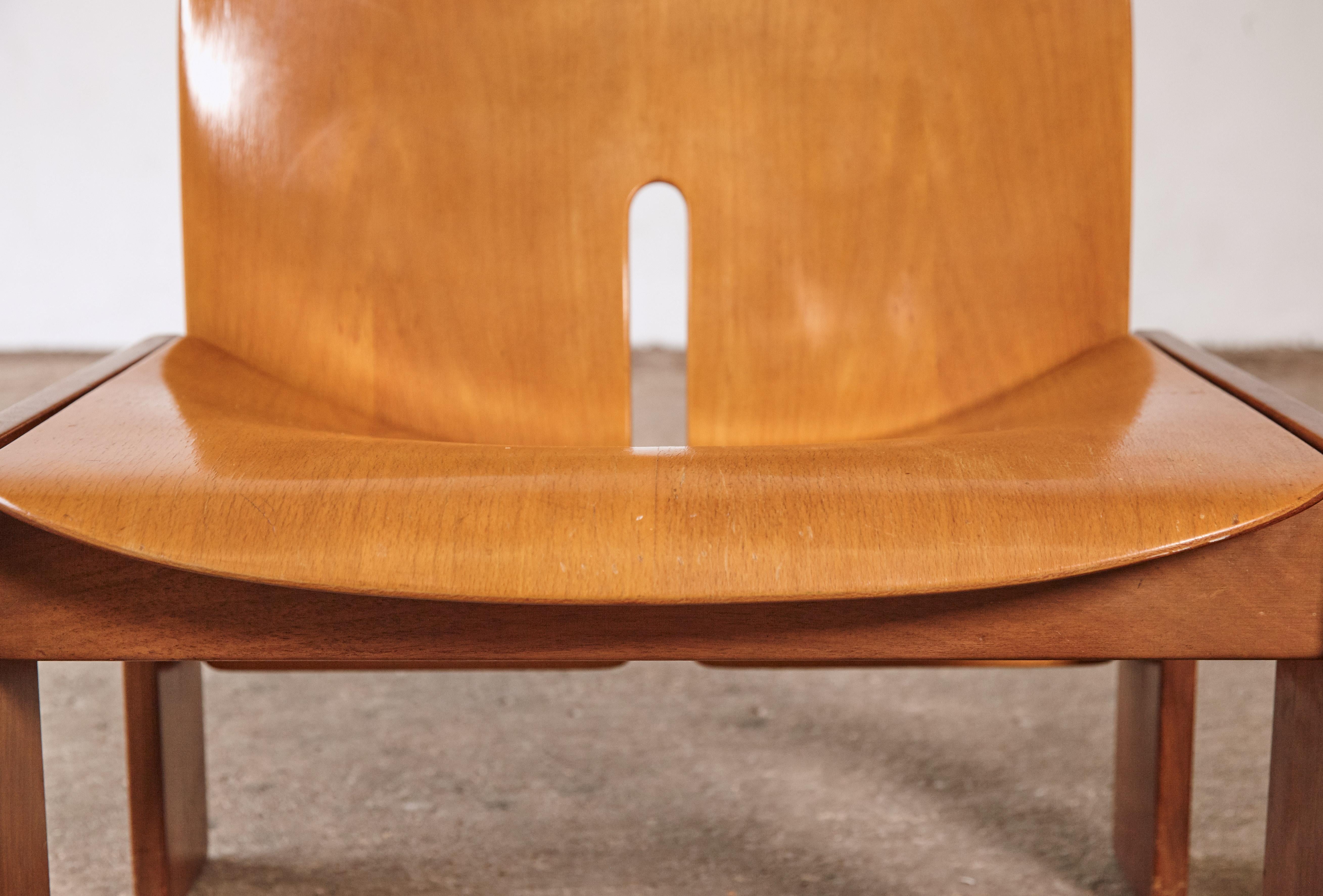 Paire rare de fauteuils de salon Afra & Tobia Scarpa 925, Cassina, Italie, années 1960 6