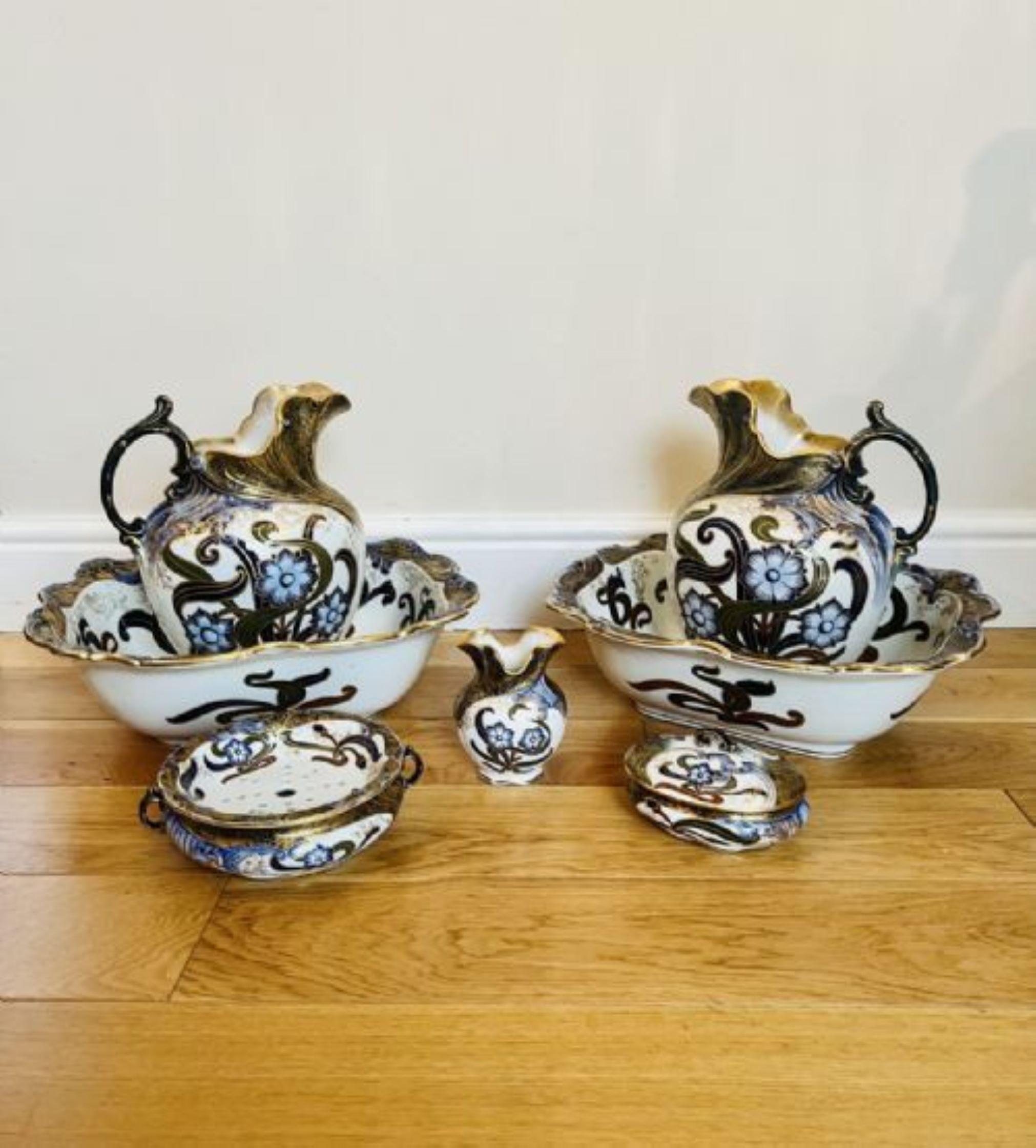 antique jug and bowl set