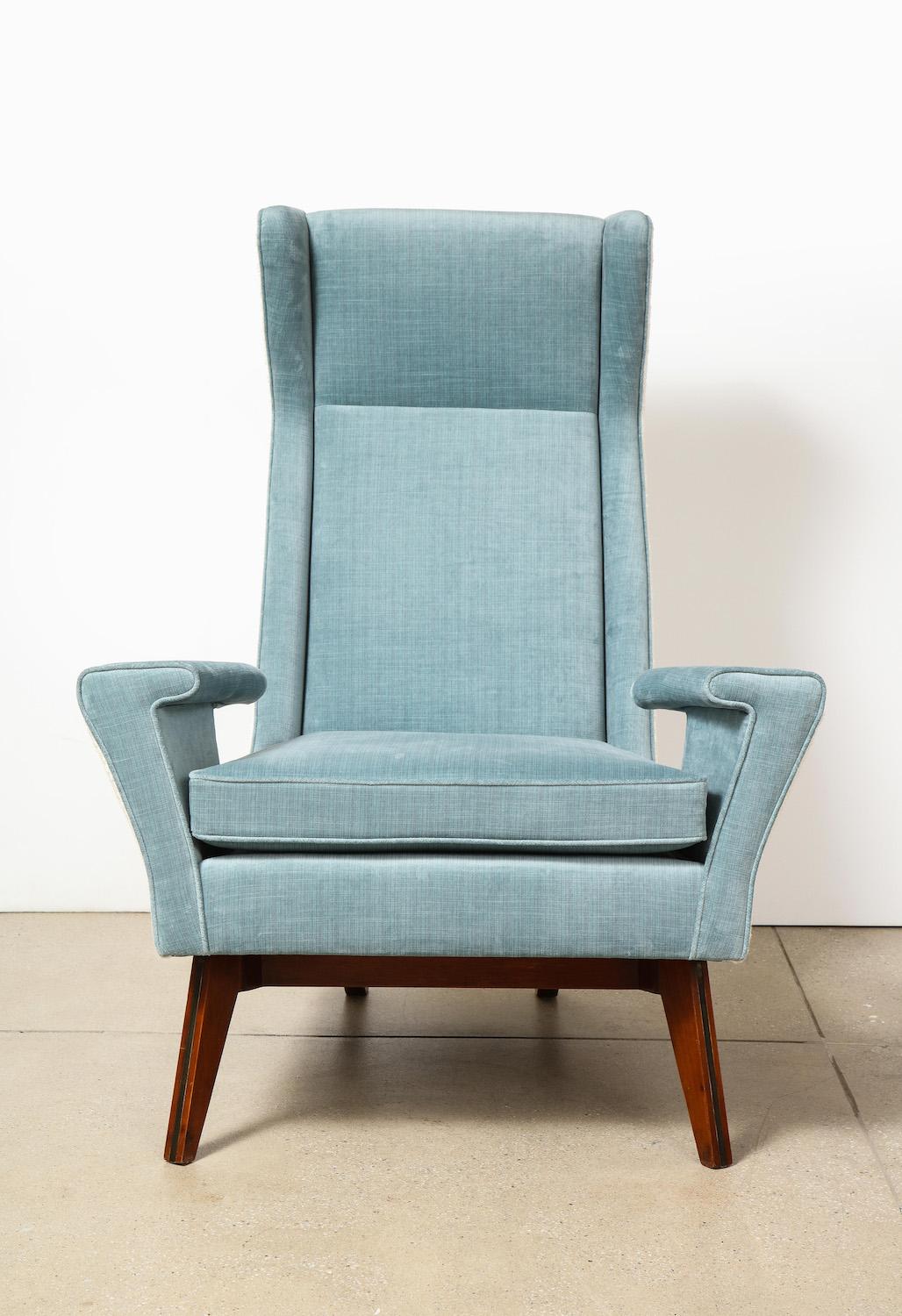 Seltenes Sesselpaar von Gino Levi-Montalcini (Moderne der Mitte des Jahrhunderts) im Angebot