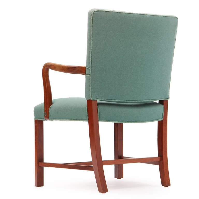 Rare Pair of Armchairs by Hvidt & Mølgaard-Nielsen In Good Condition For Sale In Sagaponack, NY