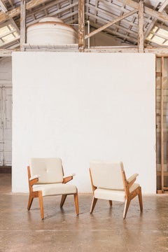 Paire de fauteuils rares de Jose Zanine Caldas