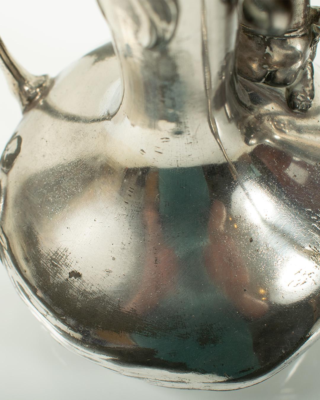Rare Pair of ART NOUVEAU Vases by WMF, Circa 1900 For Sale 2