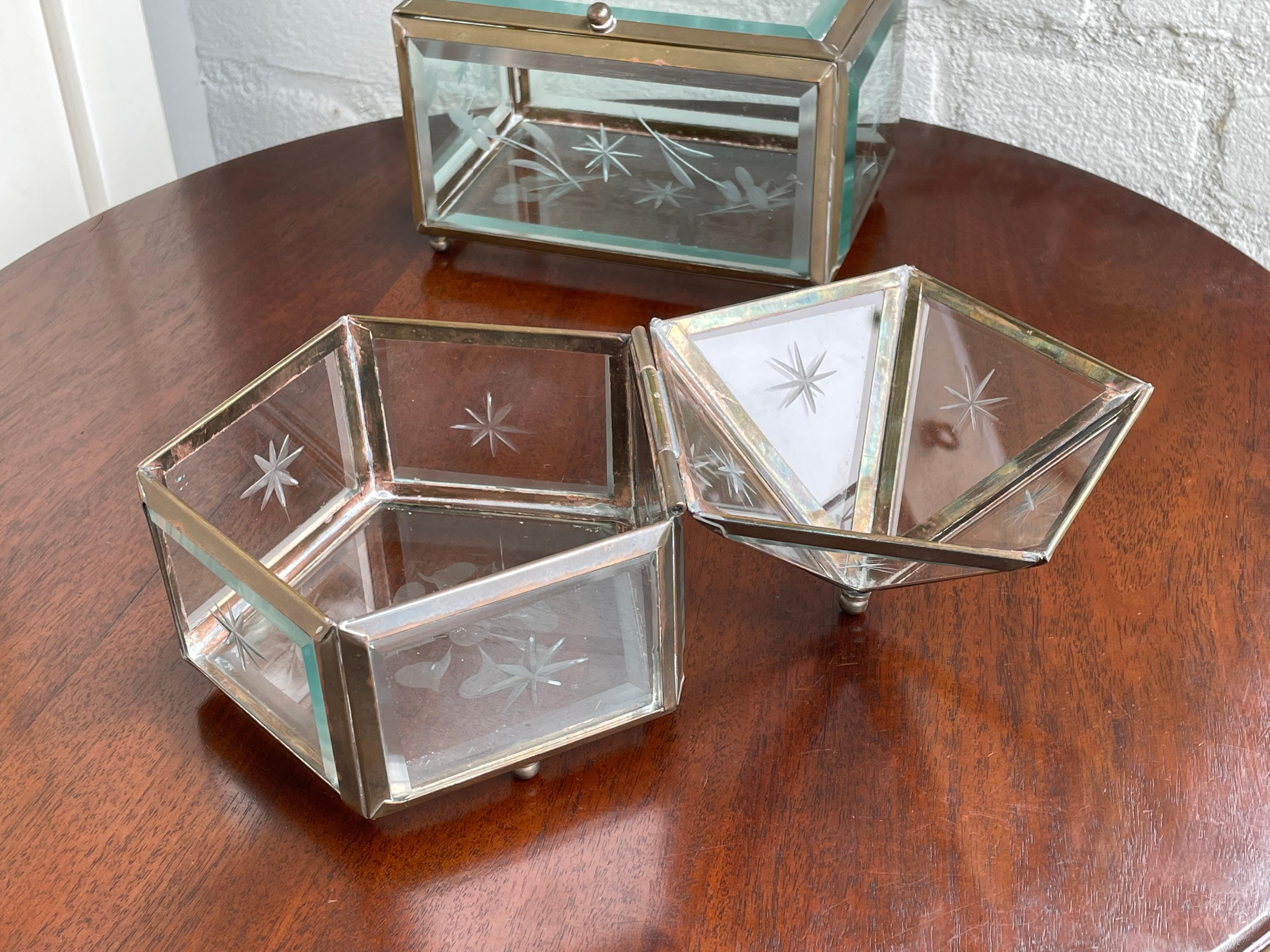 glass boxes for crafts