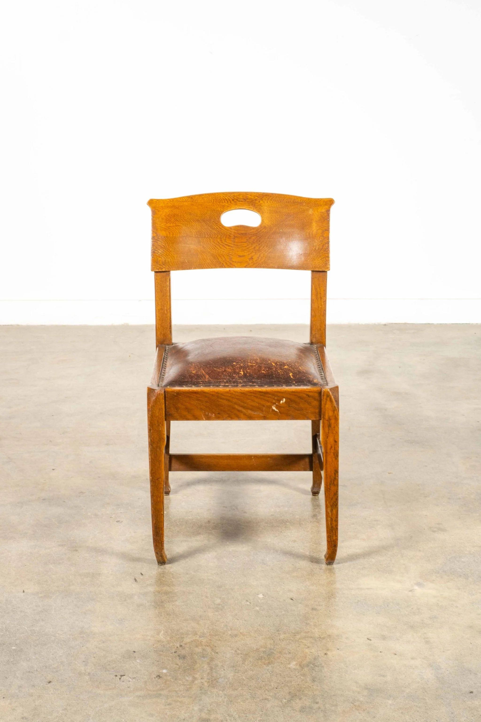 Arts and Crafts Rare Pair of Arts & Crafts Chairs by Richard Reimerschmid in vendita