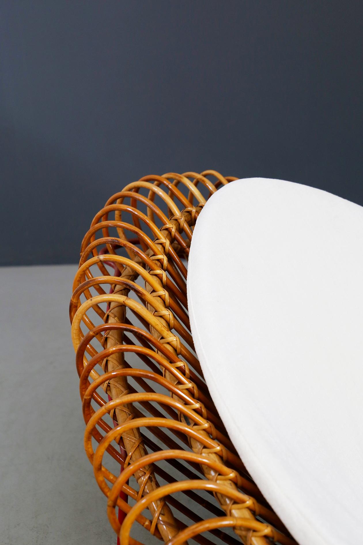 Rare paire de fauteuils en bambou Midcentury par Janine Abraham & Dirk Jan Rol:: 1950s 4