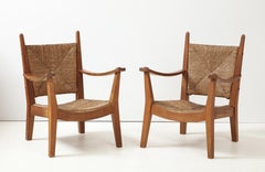 Rare Pair of Bas Van Pelt Chairs, Netherlands, 1937, Signed, Numbered