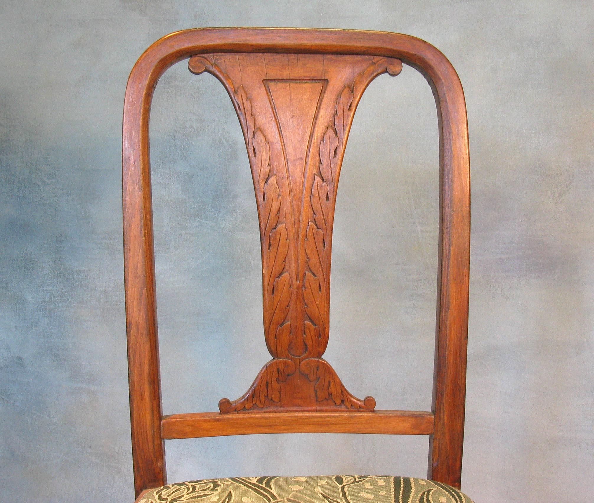 Rare Pair of Bentwood Side Chairs by Jacob & Josef, Czechoslovakia, circa 1920 For Sale 2