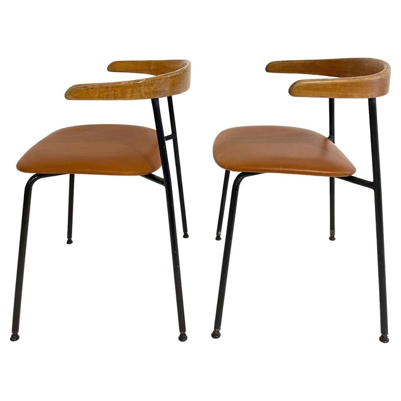 6 Rare museum Conran C20 Havana dining chairs  