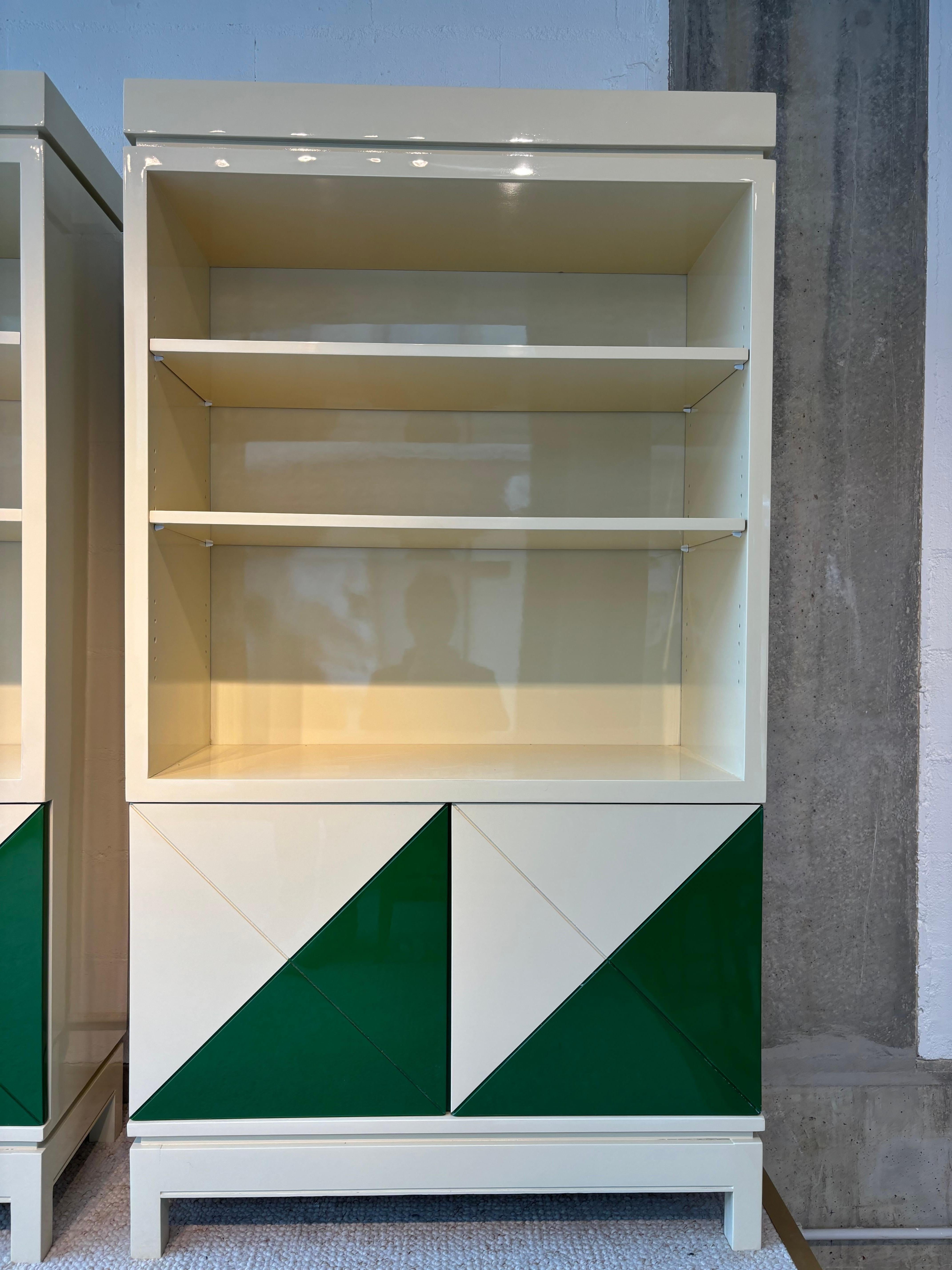 Rare pair of cabinets by Emiel Veranneman For Sale 3