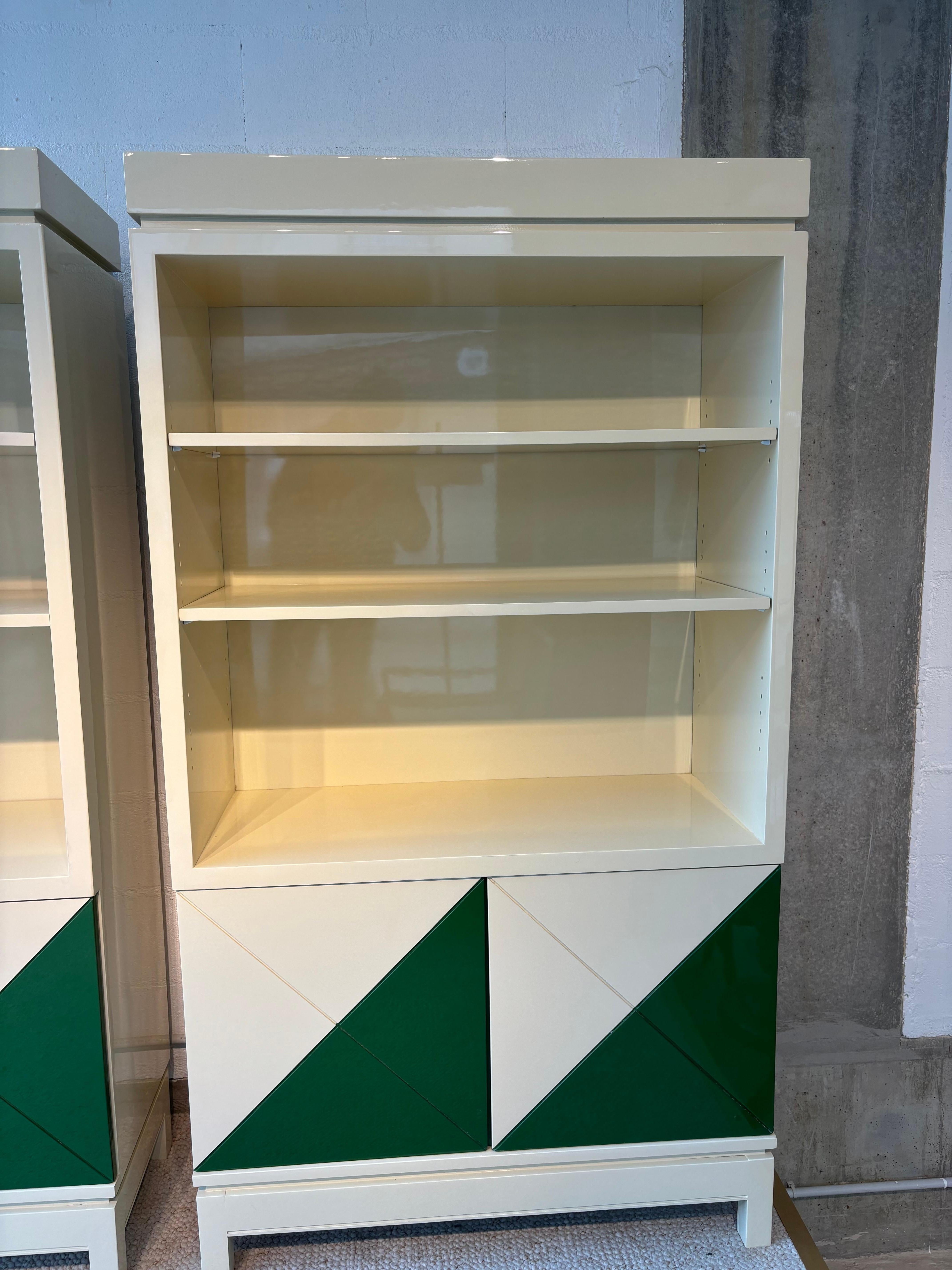 Rare pair of cabinets by Emiel Veranneman For Sale 6