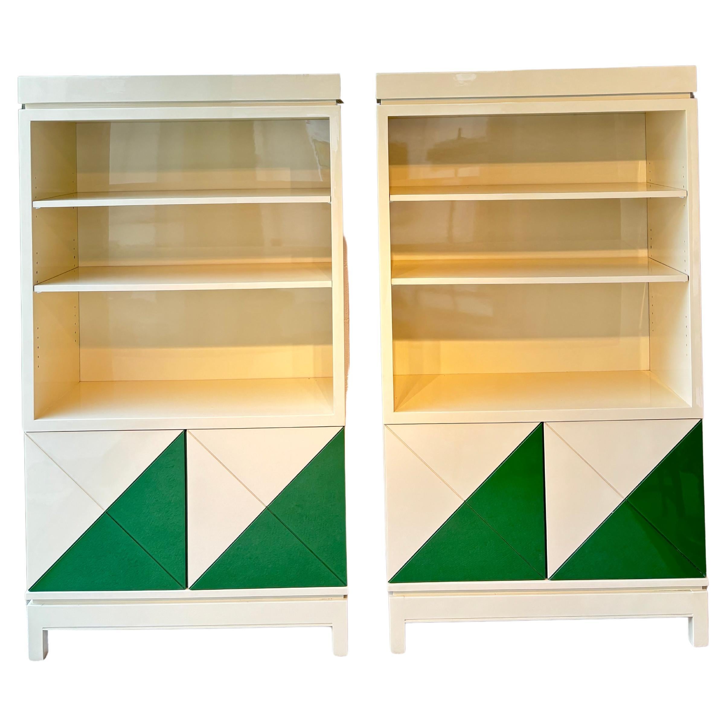 Rare pair of cabinets by Emiel Veranneman