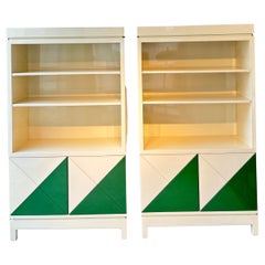 Rare pair of cabinets by Emiel Veranneman