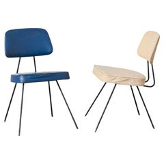 Rare pair of chairs by Carlo Hauner for Moveis Artesanal