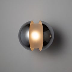 Rare Pair of Diaframma Sconces by G. Piero & A. Monti for Fontana Arte