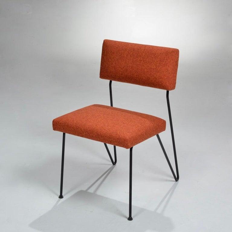 Modern Rare Dorothy Schindele Hairpin Leg Chairs, circa 1949 For Sale